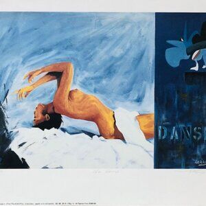 "La Danse" Signed Limited Edition Lithograph – Gerry 1992 –Modern Figurative Art